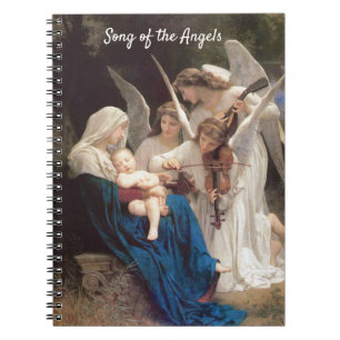 Carnet Chant des Anges (1881) de Bouguereau