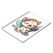 Carnet Chant fée mignonne (Côté gauche)