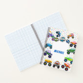 Carnet Chanter beep vroom monstre camions garçon (Intérieur)