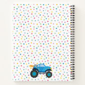 Carnet Chanter beep vroom monstre camions garçon (Dos)