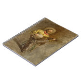 Carnet Chanter Espagnol Cowboy à Banjo jouer à la chanson (Côté gauche)