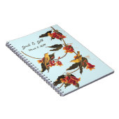 Carnet Chanteurs jaunes sur Crossvine (Côté Droit)