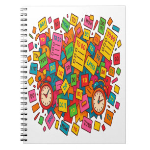 Carnet Chaos des choses à faire : Tempête de travail colo