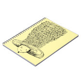 Carnet Chapeau de fleurs (Côté gauche)