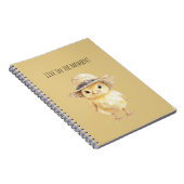 Carnet Chapeau de poulet jaune (Côté Droit)