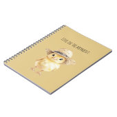 Carnet Chapeau de poulet jaune (Côté gauche)