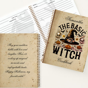 Carnet Chapeau personnalisé Halloween Crâne Chauves-souri
