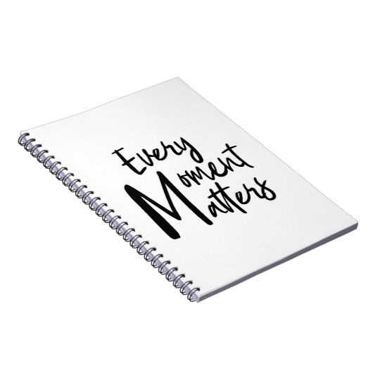 Carnet Chaque instant importe (Côté Droit)