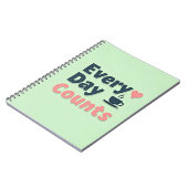 Carnet Chaque jour compte (Côté gauche)