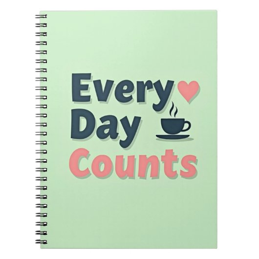 Carnet Chaque jour compte (Devant)