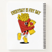 Carnet Chaque Jour Est Le Jour Des Frites (Dos)