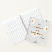 Carnet Chaque Jour Est Un Nouveau Début Motivationnel Nom (Intérieur)