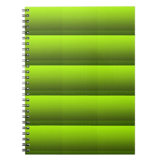 Carnet Charbon vert (Devant)