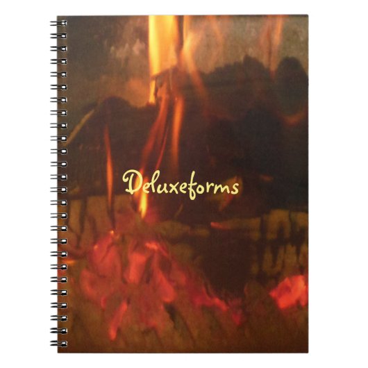 Carnet Charbons ardents (Devant)