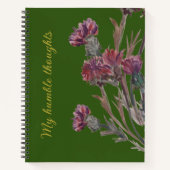 Carnet chardon (Devant)