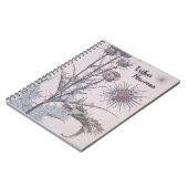 Carnet Chardon bleu (Côté gauche)