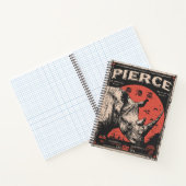Carnet Charger Rhinoceros Faune Conception de puissance (Intérieur)