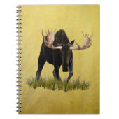 Carnet Charging Bull Moose (Devant)