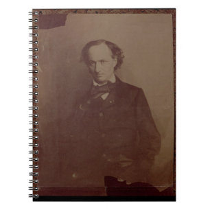 Carnet Charles Baudelaire (1820-1867), poète français,