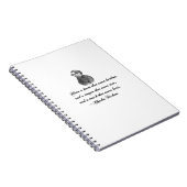 Carnet Charles Dickens Notre Citation D'Ami Mutuel (Côté Droit)