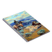 Carnet Charles Marion Russell La Chasse À L'Ours (Côté Droit)