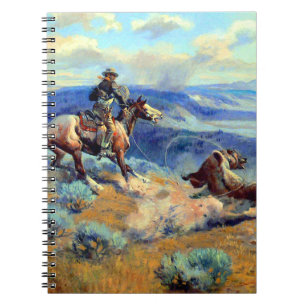 Carnet Charles Marion Russell La Chasse À L'Ours