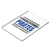Carnet Charlestown Pirates Cross Country Mug (Côté gauche)