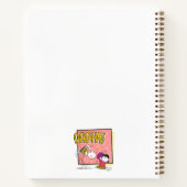 Carnet Charlie Brown et Lucy Football Comic Graphic (Dos)