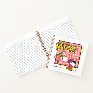 Carnet Charlie Brown et Lucy Football Comic Graphic