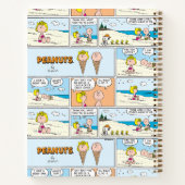 Carnet Charlie Brown & Glace Sally À La Plage (Dos)
