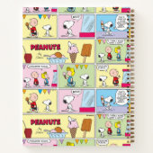 Carnet Charlie Brown, Snoopy & Sally | Crème glacée (Dos)