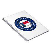 Carnet Charlotte Caroline du Nord (Côté Droit)