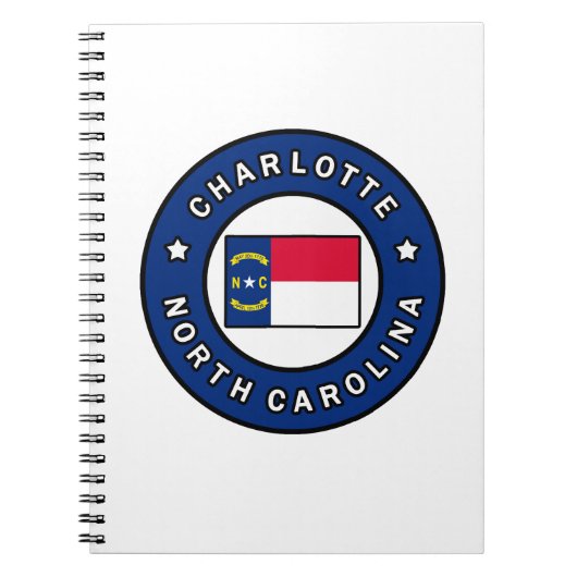 Carnet Charlotte Caroline du Nord (Devant)