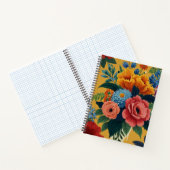 Carnet Charmant floral (Intérieur)