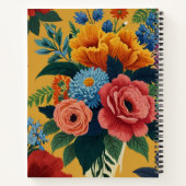 Carnet Charmant floral (Dos)