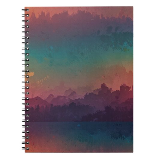 Carnet Charmant floral (Devant)