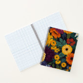 Carnet Charmant floral  (Intérieur)