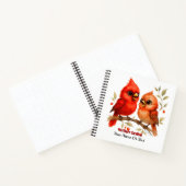 Carnet Charme Cardinal du Nord (Intérieur)