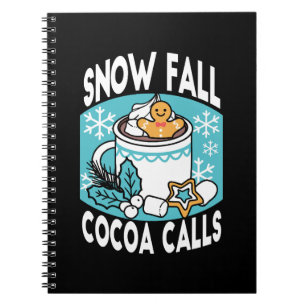 Carnet Charme d'hiver et cacao chaud - Appels de cacao d'