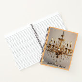 Carnet "Charme du lustre" (Intérieur)