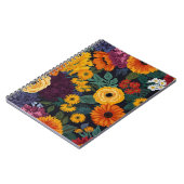 Carnet Charme floral (Côté gauche)