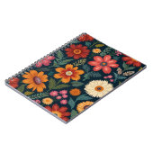 Carnet Charme floral (Côté gauche)