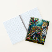 Carnet Charme Léopard : Entouré De Jungle Sauvage (Intérieur)