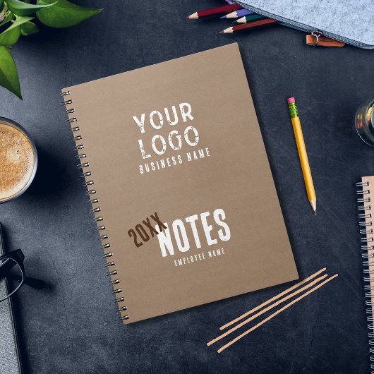 Carnet Charme Rustique Personnalisé Kraft Papier papier E