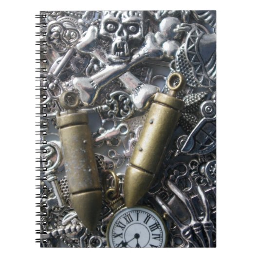 Carnet Charmes de Steampunk (Devant)