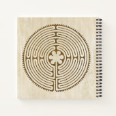 Carnet Chartres Labyrinthe - Symbole spirituel Antique 1 (Dos)