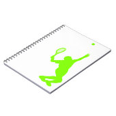 Carnet Chartreuse, Neon Green Tennis (Côté gauche)