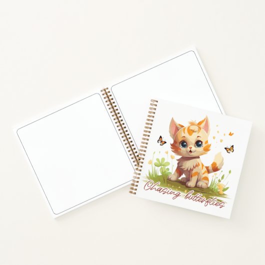 Carnet Chasing butterflies again (Intérieur)