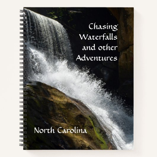 Carnet Chasing Waterfalls et Adventure Photographie (Devant)