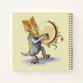 Carnet Chasmosaurus Dansant Un Rituel De Shaman (Dos)